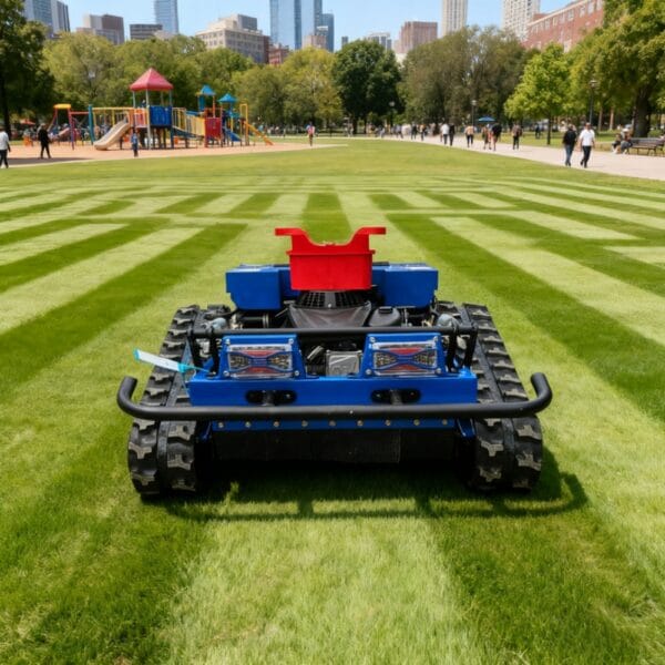 16-horsepower four-wheel drive lawnmower