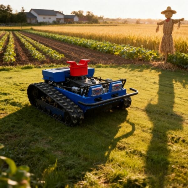 16-horsepower four-wheel drive lawnmower
