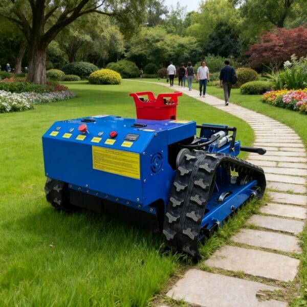 16-horsepower four-wheel drive lawnmower