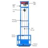 Anti-Fall Safety Freight Elevator