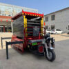 Electric tricycle lifting platform