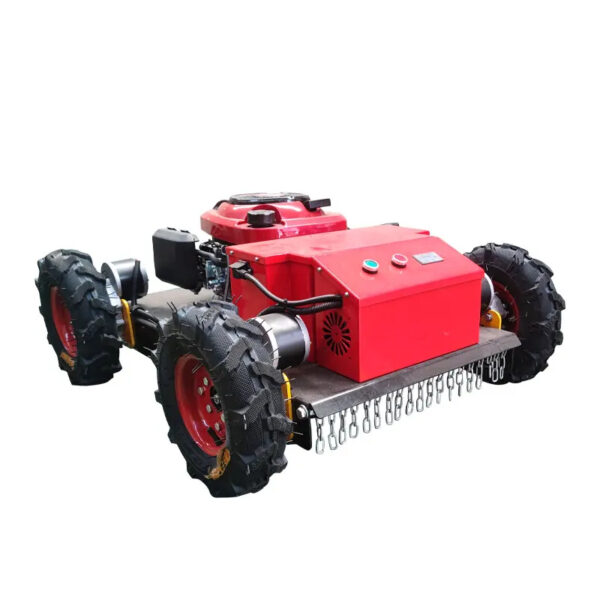Four-Wheel Drive Lawn Mower