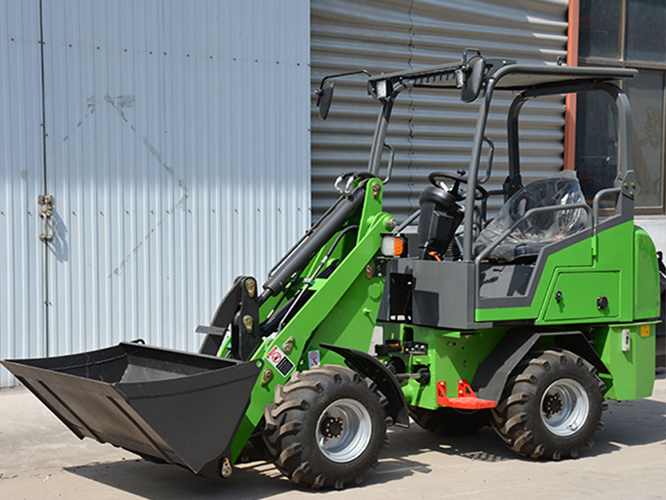 Green Wheel Loader