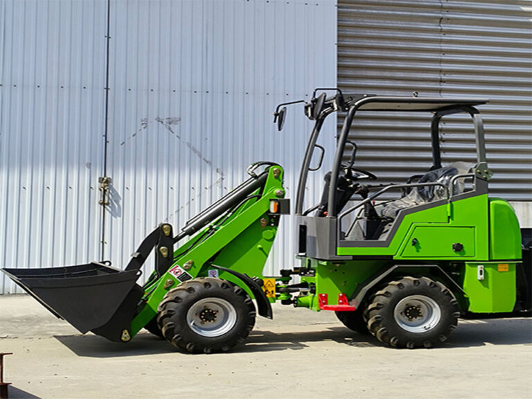Green Wheel Loader