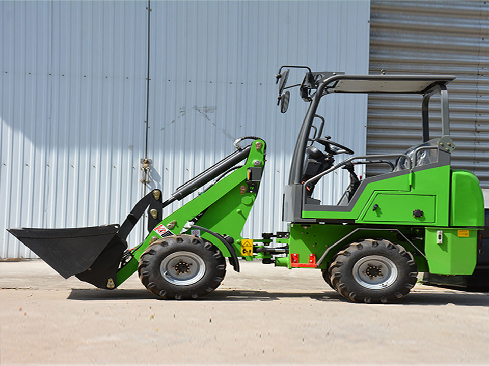 Green Wheel Loader