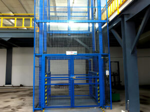 Heavy Duty Double Rail Freight Elevator