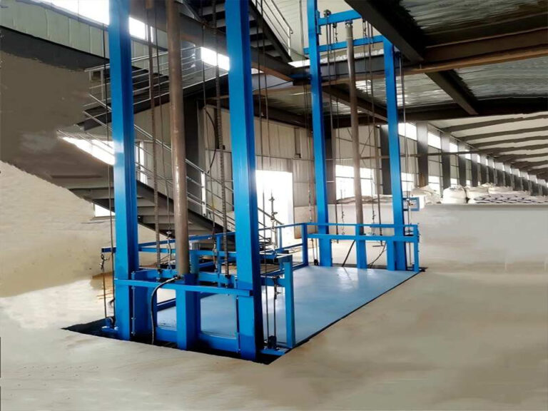 Hydraulic Double-rail Freight Elevato
