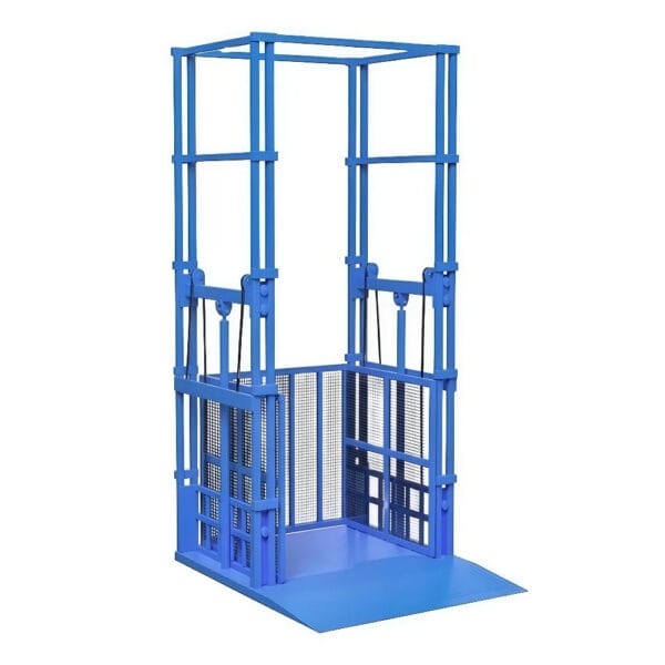 Custom Hydraulic Freight Elevator for Warehouse Loading