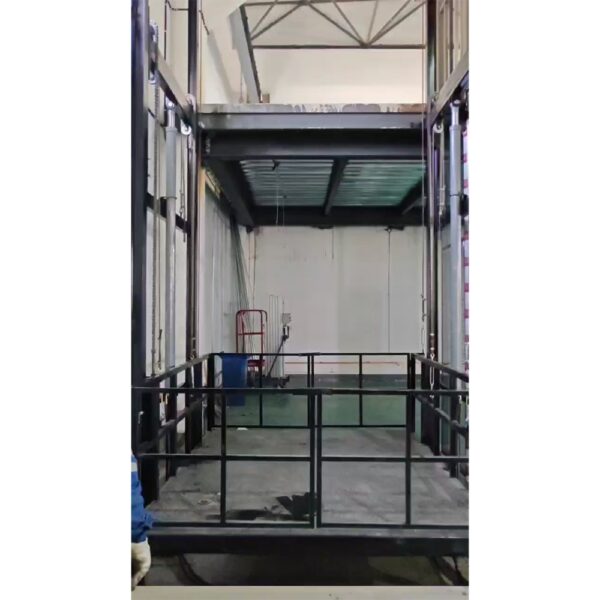 Hydraulic Single-Rail Freight Elevator