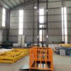 Hydraulic lifting freight elevator