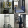 Hydraulic lifting freight elevator