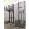 Hydraulic lifting freight elevator