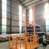 Hydraulic lifting freight elevator