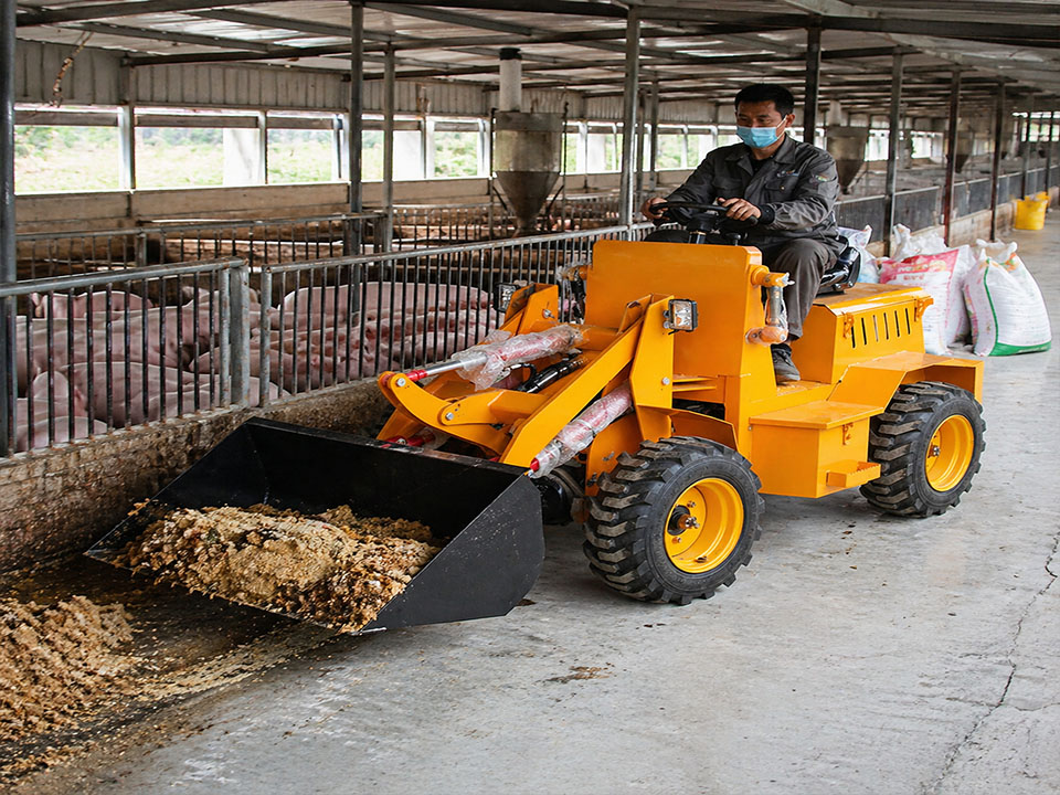Landscape Earthwork Engineering Small Loader