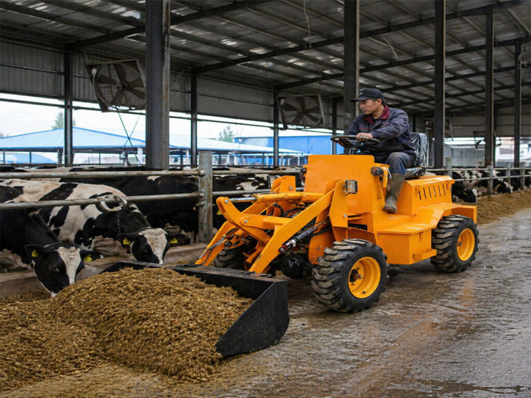 Landscape Earthwork Engineering Small Loader