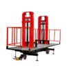 Mobile Hydraulic Material Handling Lift Platform for Cargo