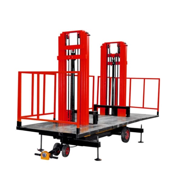 Mobile Hydraulic Material Handling Lift Platform for Cargo