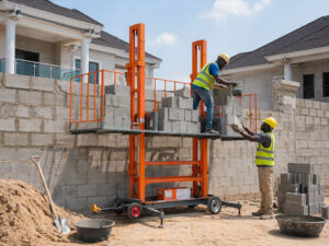 Masonry Hydraulic Platform