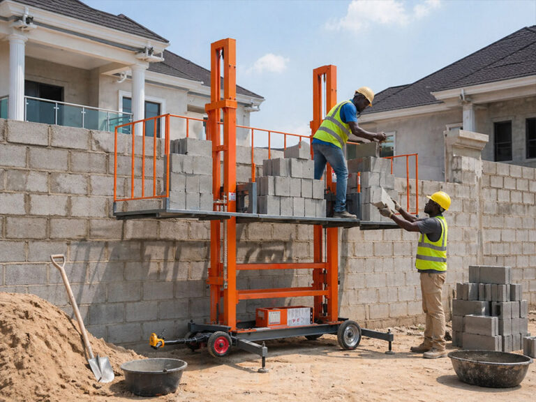 Masonry Hydraulic Platform