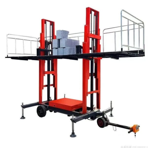 Masonry lifting platform