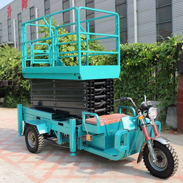 Mobile Electric Scissor Lift Platform with Tricycle Drive