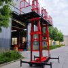Plastering construction lifting platform