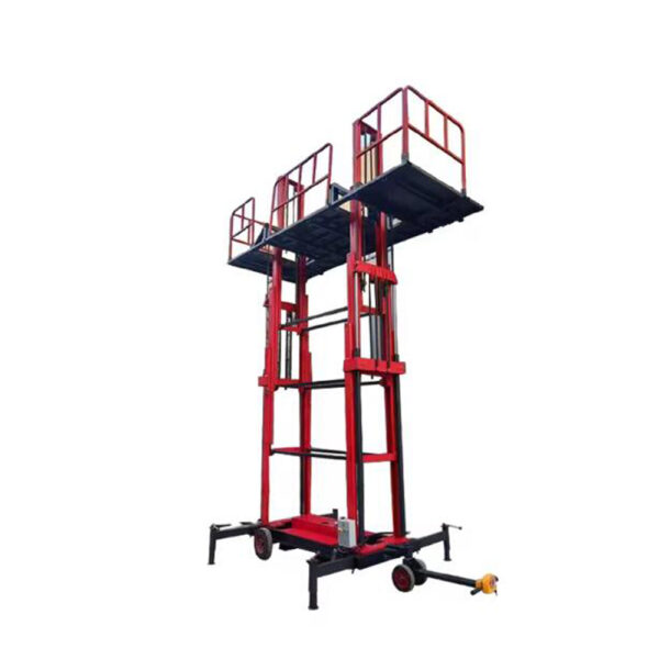 Remote-controlled masonry lifting platform