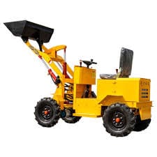 Compact Mini Wheel Loader with Hydraulic Front Bucket Lift