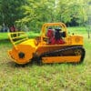 Remote Control Crawler Flail Mower Diesel Grass Cutter