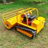 Remote Control Crawler Flail Mower Diesel Grass Cutter