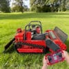 Remote Control Crawler Gasoline Lawn Mower Mulcher