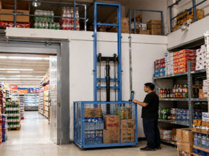 Small Hydraulic Lift Platform For Warehouse