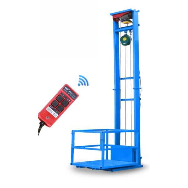 Small Rail-Guided Lift