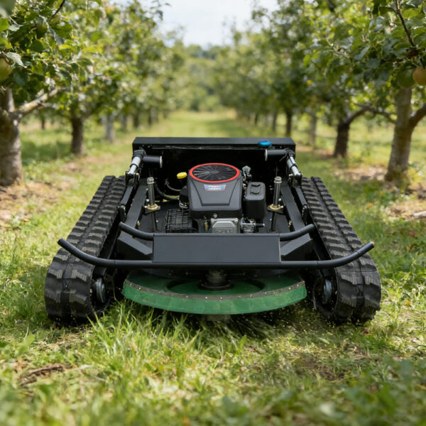 Small Tracked Lawn Mower