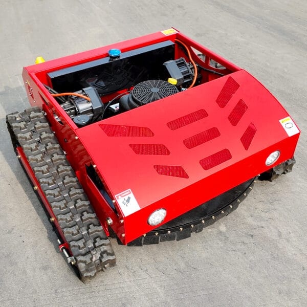 Remote Control Crawler Lawn Mower for Slopes and Rough Terrain