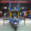 Three-Wheeled Aerial Work Platform for Exterior Wall Painting