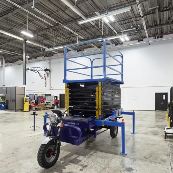 Vehicle-Mounted Three-Wheeled Lifting Platform