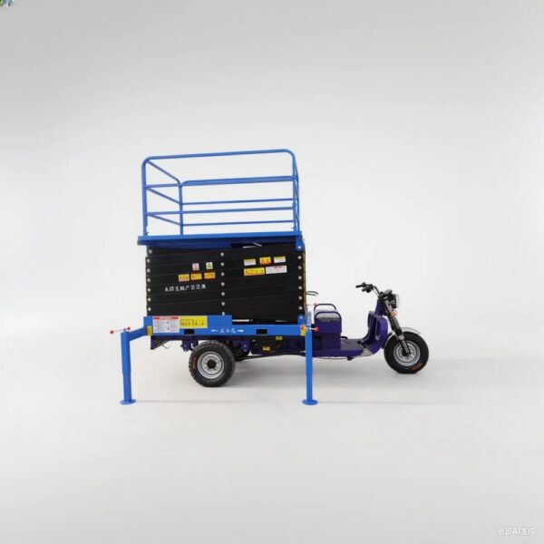 Vehicle-Mounted Three-Wheeled Lifting Platform