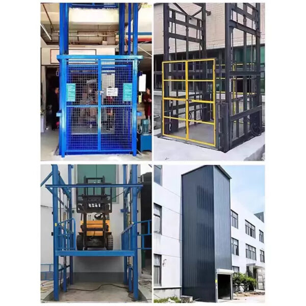 Warehouse Floor Hydraulic Freight Elevator