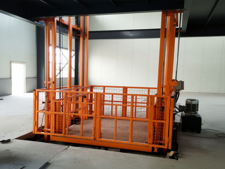 Warehouse Hydraulic Cargo lift China factory